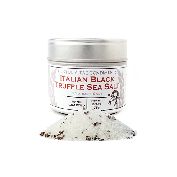 Italian Black Truffle Sea Salt Image 1