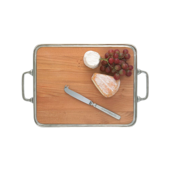 Pewter Cheese Tray Image 1