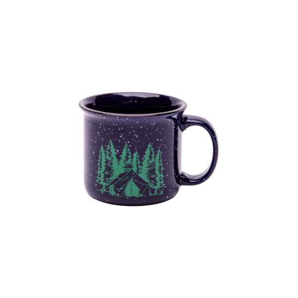Camping Ceramic Mug Image 1