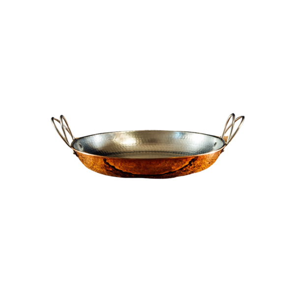 12" Copper Paella Pan Image 1