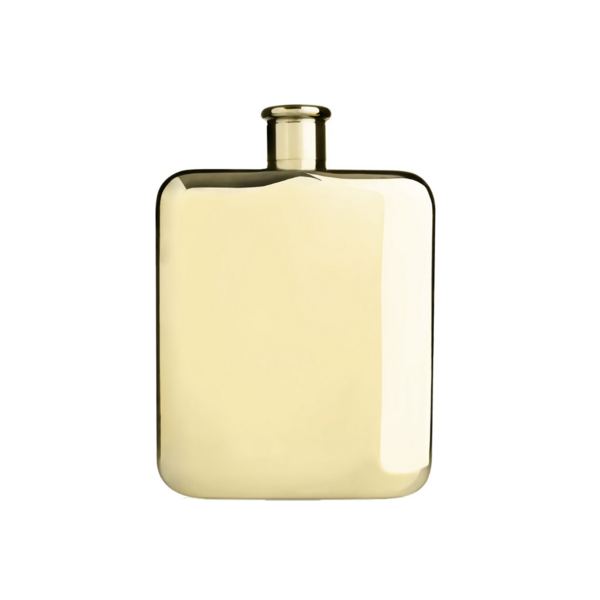 Gold Polished Flask Image 1