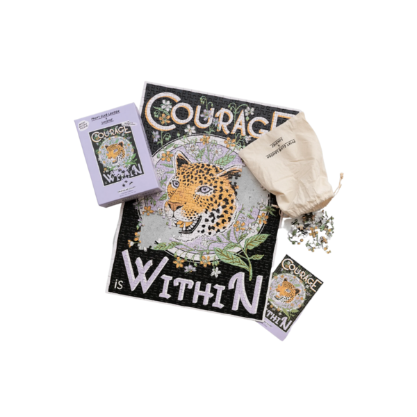 Courage Is Within Puzzle Image 1