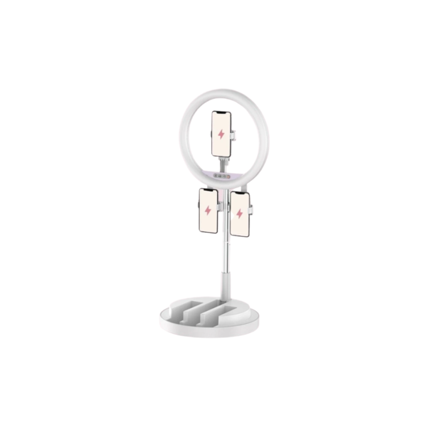 Multitasking Foldable Ring Light - White Image 1
