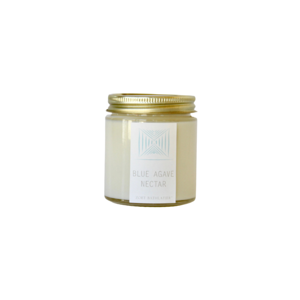 4 oz Blue Agave Nectar Rustic Candle Image 1