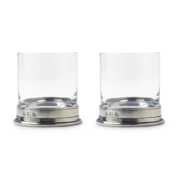 Match Pewter Crystal Tumblers Image 1