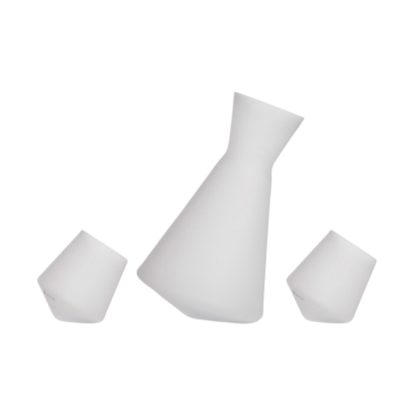 Frosted Decanter & Shot Glasses Image 1