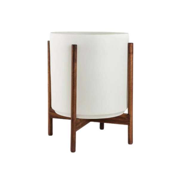 The Fourteen Ceramic Planter with Stand Image 1