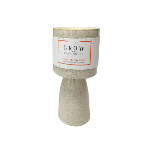 Footed Grow Candle Image 1
