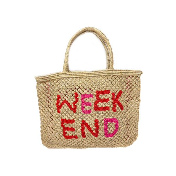 Jute Tote Bag Image 1