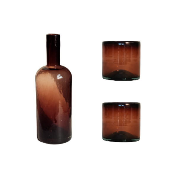 Izabella Bottle and Glass Set Image 1