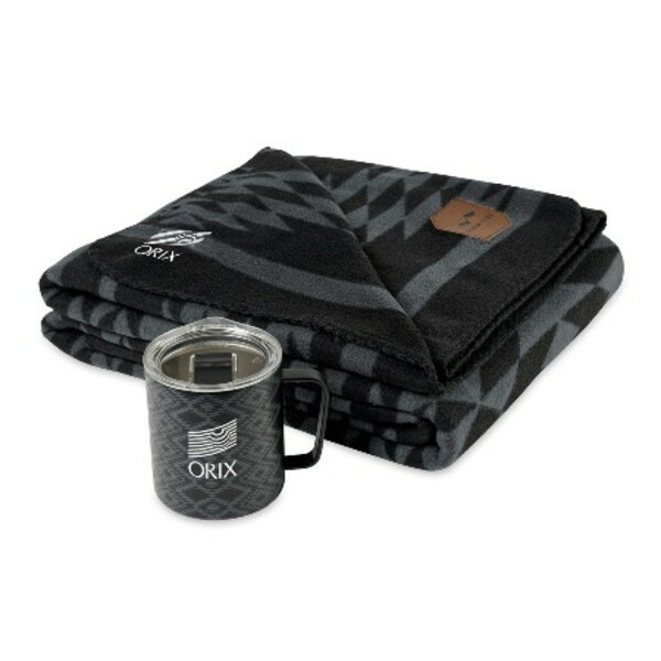 Special Edition MiiR® and Slowtide®  Camp Cup & Blanket Gift Set Image 1