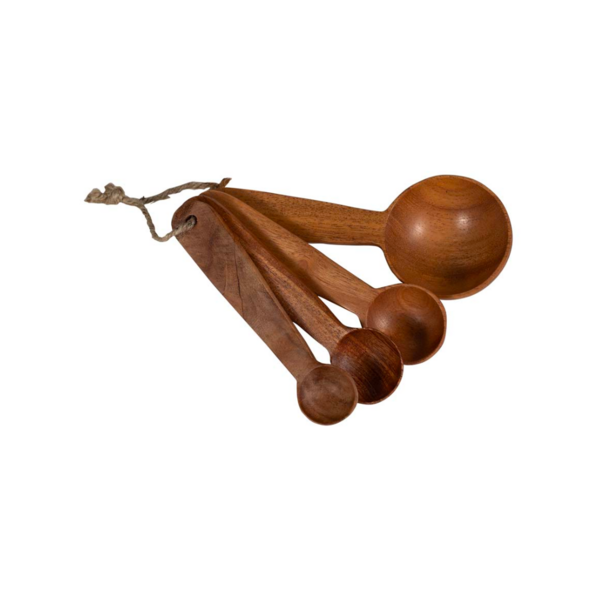 Wood Measuring Spoons Image 1