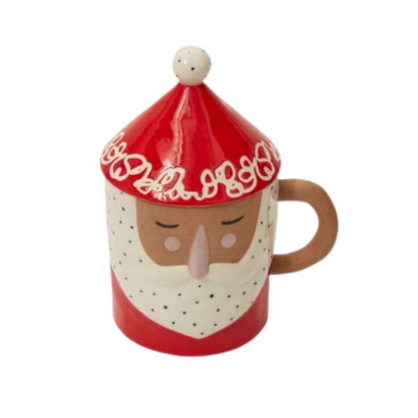 Sipping Santa Mug Image 1