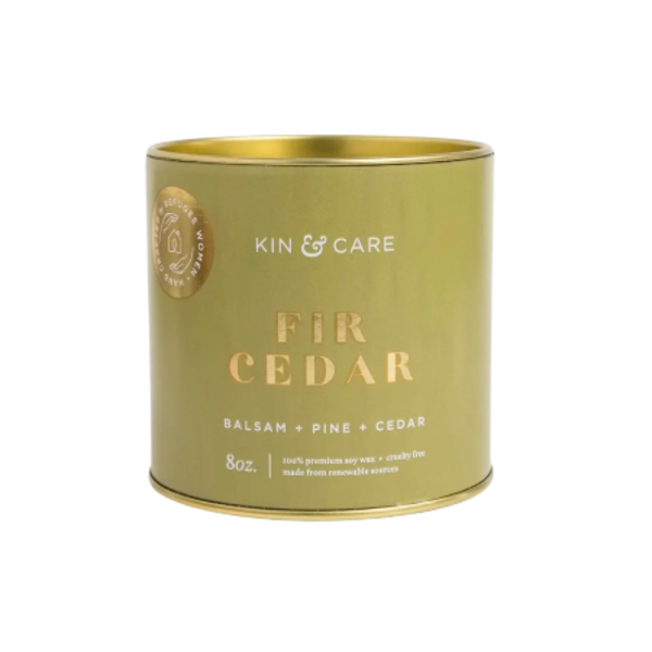 Fir & Cedar Tin Candle Image 1