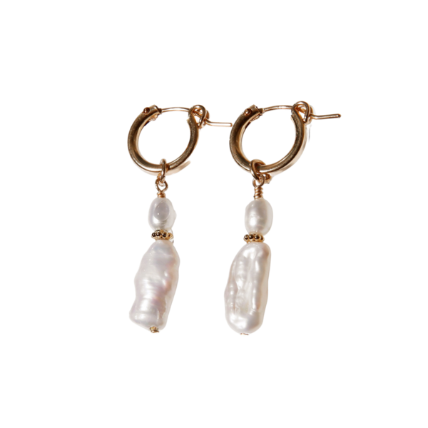 Pearl Earrings Image 1