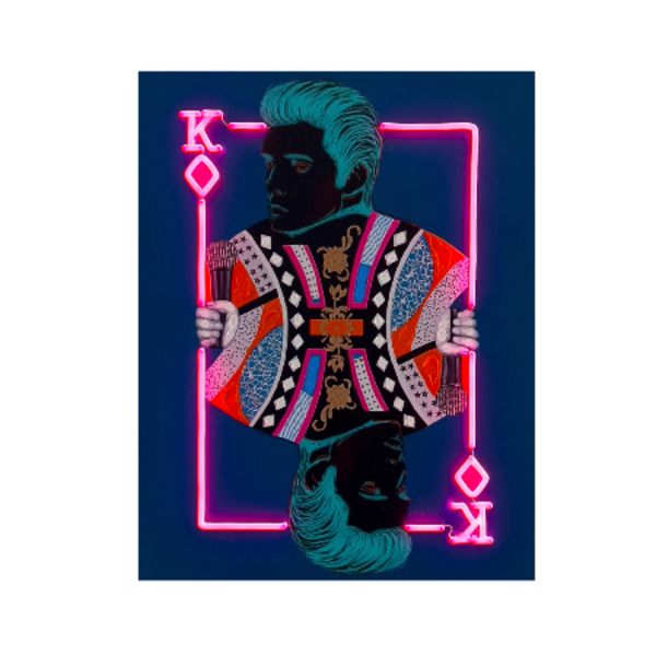 Elvis LED Painting Image 1