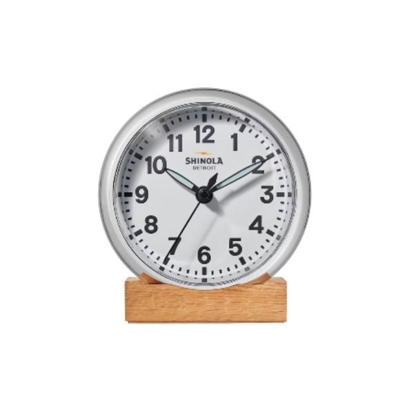 Shinola Runwell Desk Clock Image 1