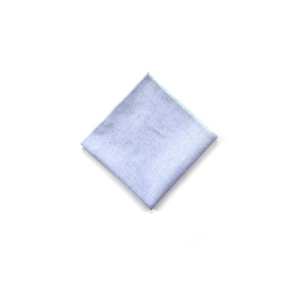 Cotton Chambray Pocket Square Image 1