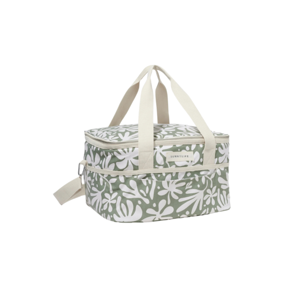 Canvas Cooler Bag The Vacay Olive