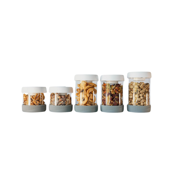 Glass Vacuum Storage Canisters