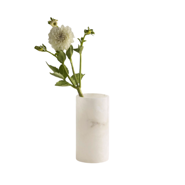 The Collective Santo Alabaster Tall Vase