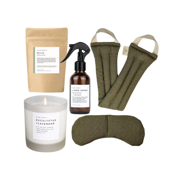 Product images of Slow North Total Self Care + Aromatherapy Kit