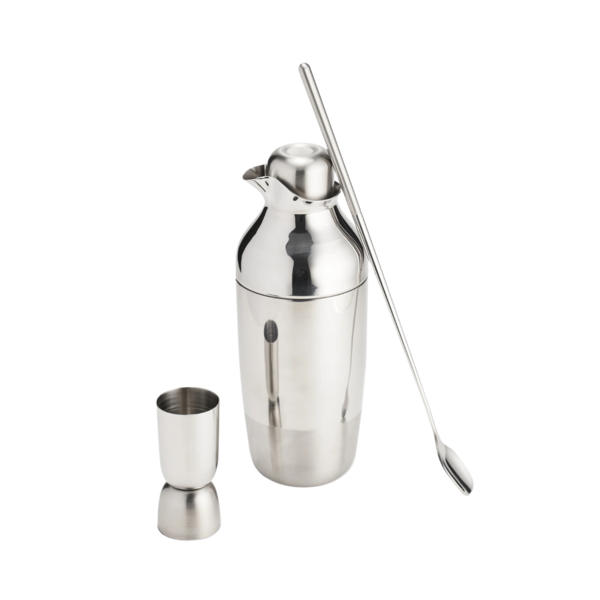 Product and lifestyle images of Mescola Cocktail Set