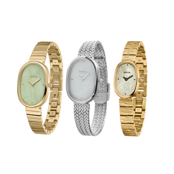 Product and lifestyle images of Breda Jane Watches