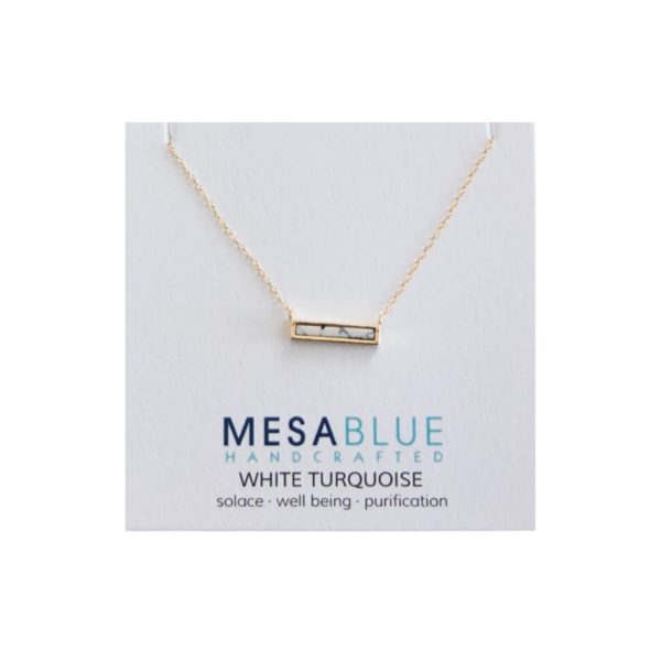 Product images of Mini Turquoise Bar Necklace