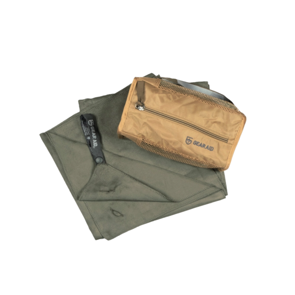 Product images of Quick Dry Microfiber Towel + Storage Bag