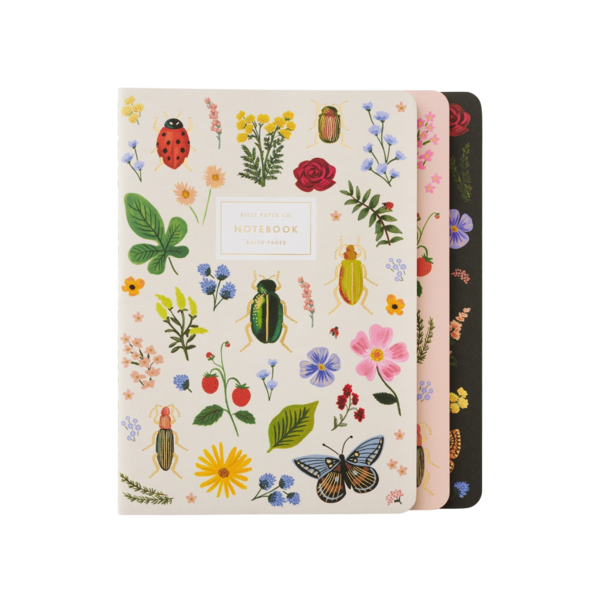 Product images of Assorted Set of 3 Curio Notebooks