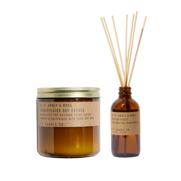 product images of PF CANDLE Concentrated Candle + Reed Diffuser Set
