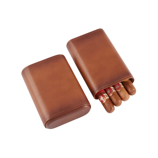 Product images of Rustic 4-Cigar Case