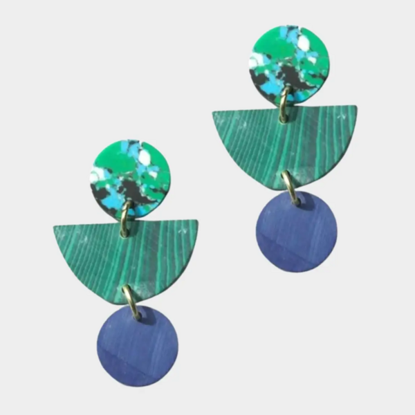 Product images of Geo Clay Earrings