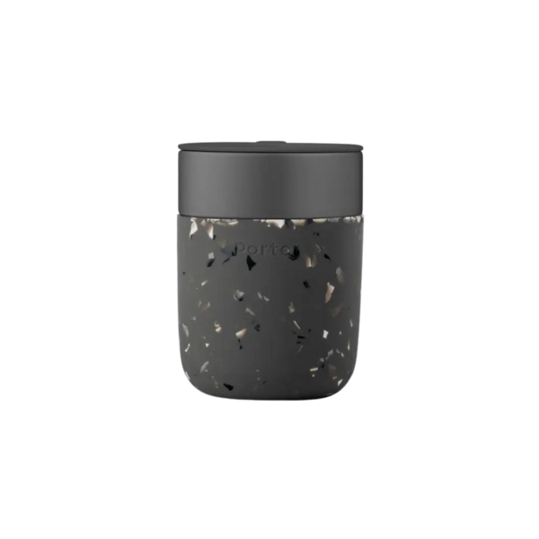 Product images of terrazzo ceramic mug