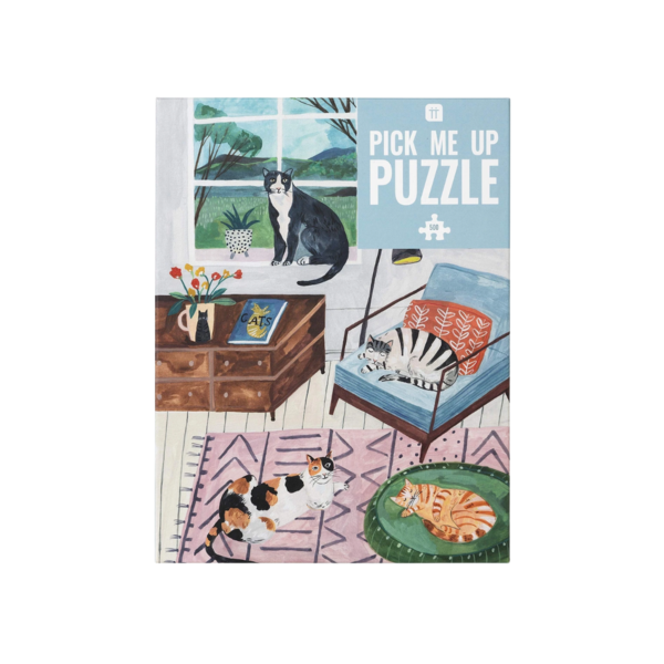 Product images of 500 Piece Cat Puzzle