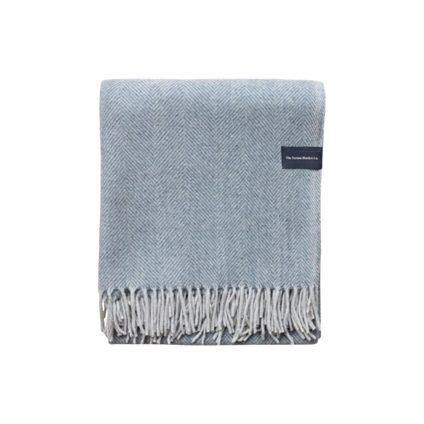 Product images of Recycled Wool Herringbone Knee Blanket