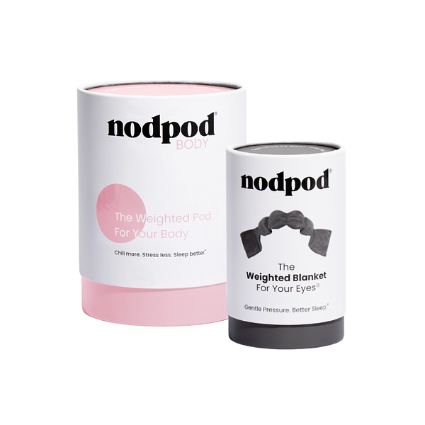 Nodpod Weighted Blanket + Eye Mask