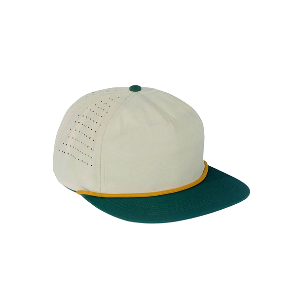 River Flat Bill Nylon Cap