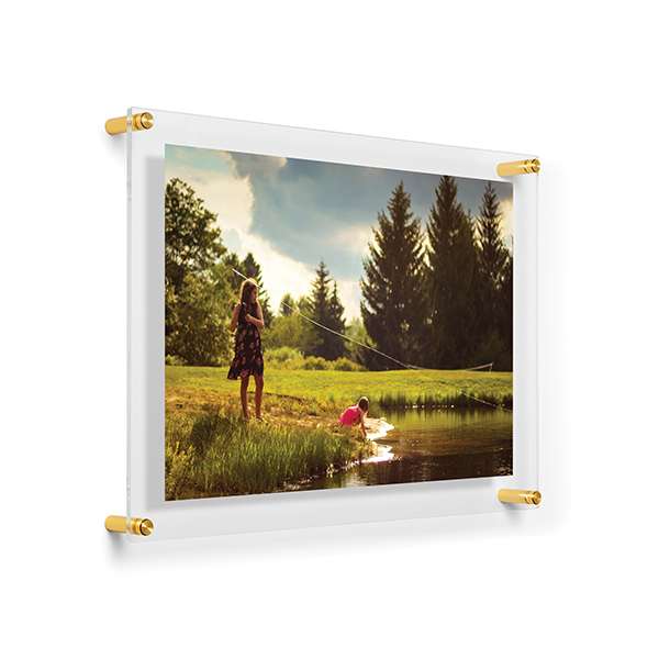 Double Panel Acrylic Frame Image 1