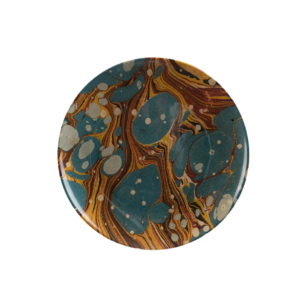 Marbled Melamine Dinner Plates Set