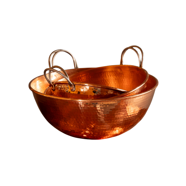 Copper Mixing Bowl Set Image 1