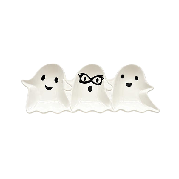 3 Compartment Ghost Platter