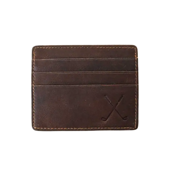 Dark Brown Slim Leather Wallet