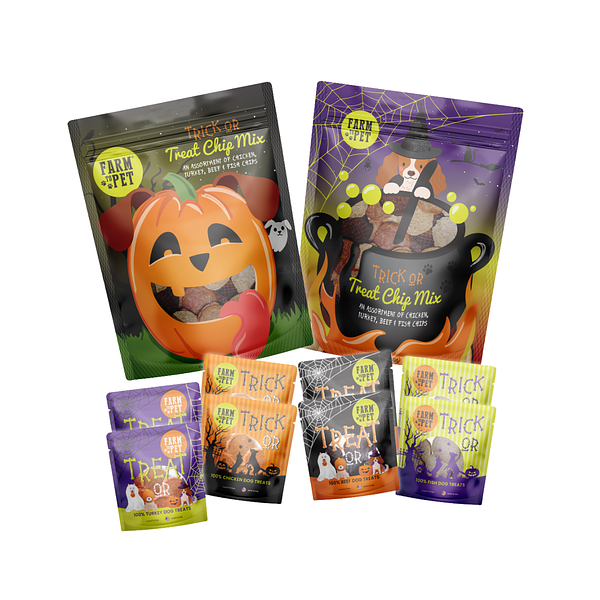 Farm To Pet HOWL-o-ween Dog Treat Collection