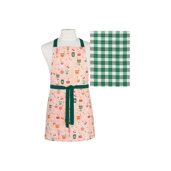 Christmas Apron & Dishtowel Set