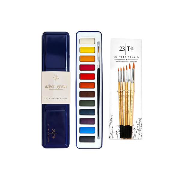 Aspen Grove Watercolor Starter Kit