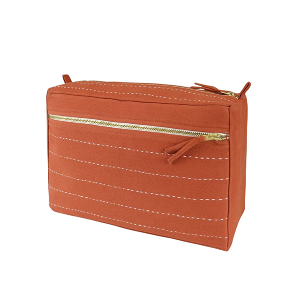 Pinstripe Stitch Toiletry Bag Image 1