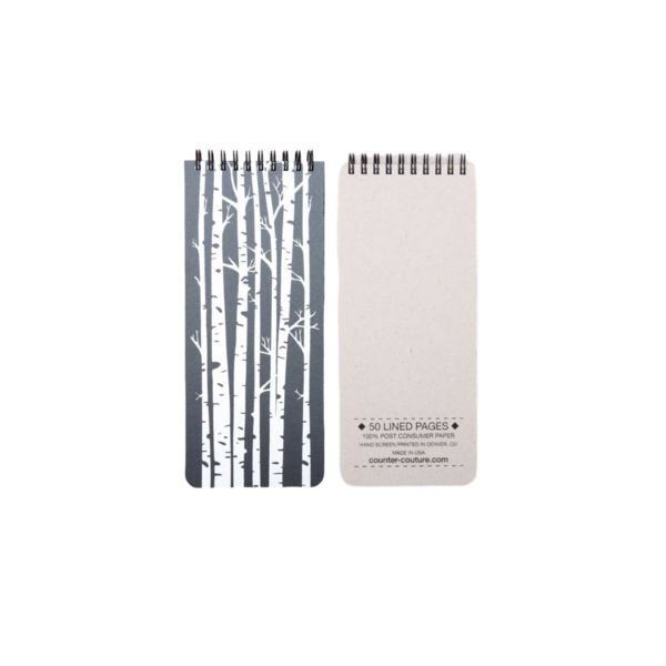 Printed Birch Trees Notebook Image 1