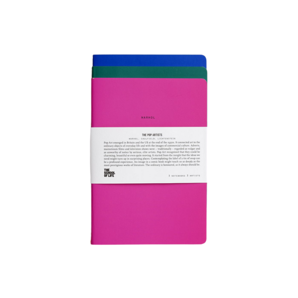 Loop & Tie The Pop Artists Notebook Set